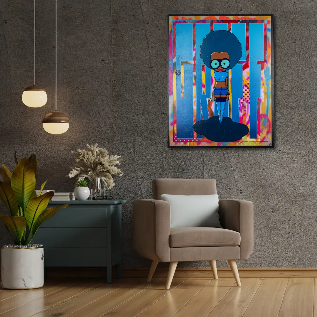 La toile. "Kfrine grapheuse" – Image 2