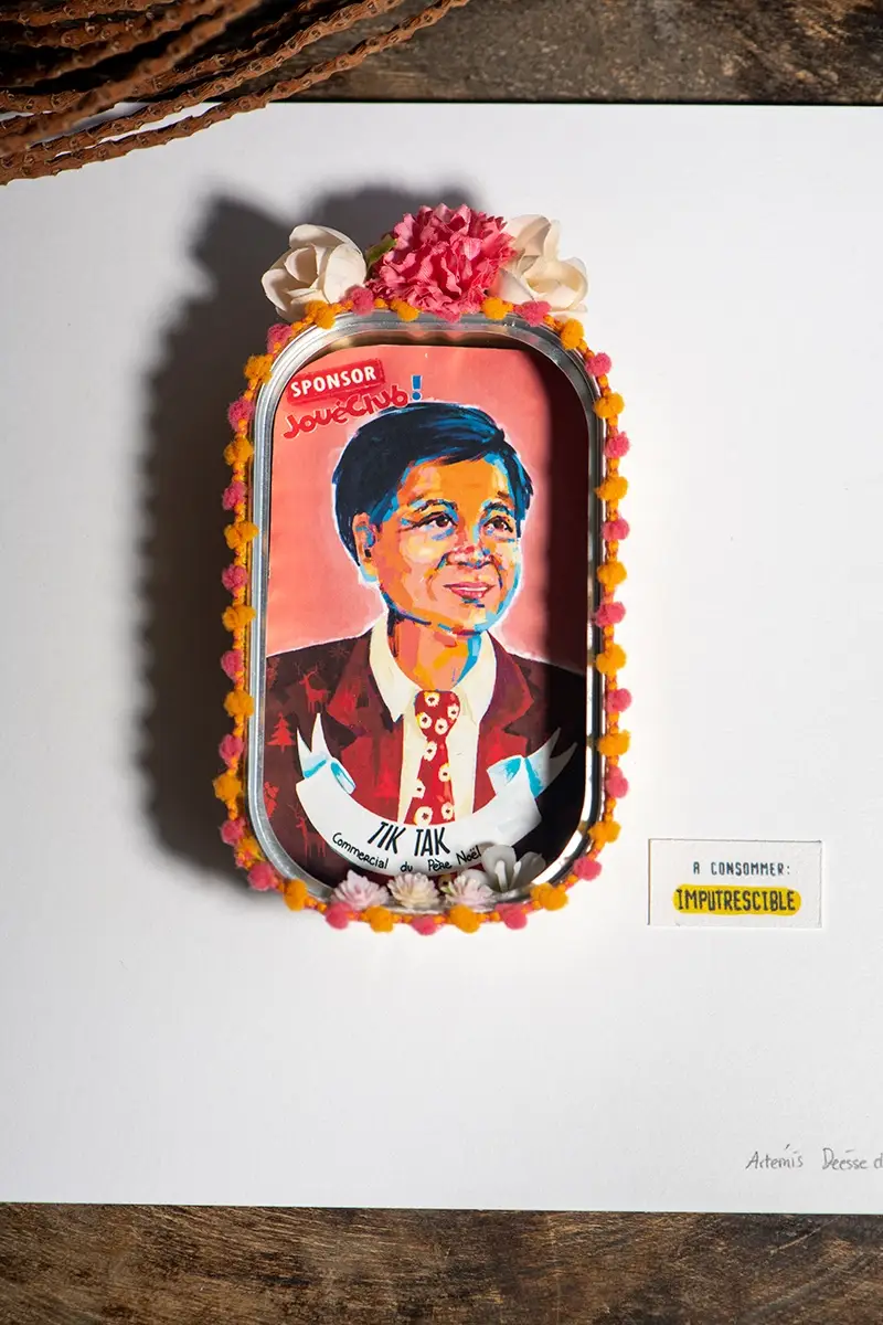 Le tableau. "La sardine - Tik Tak" – Image 4