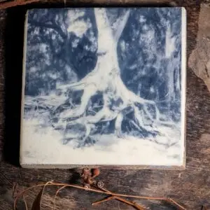L'encaustique sur bois. "Filao"