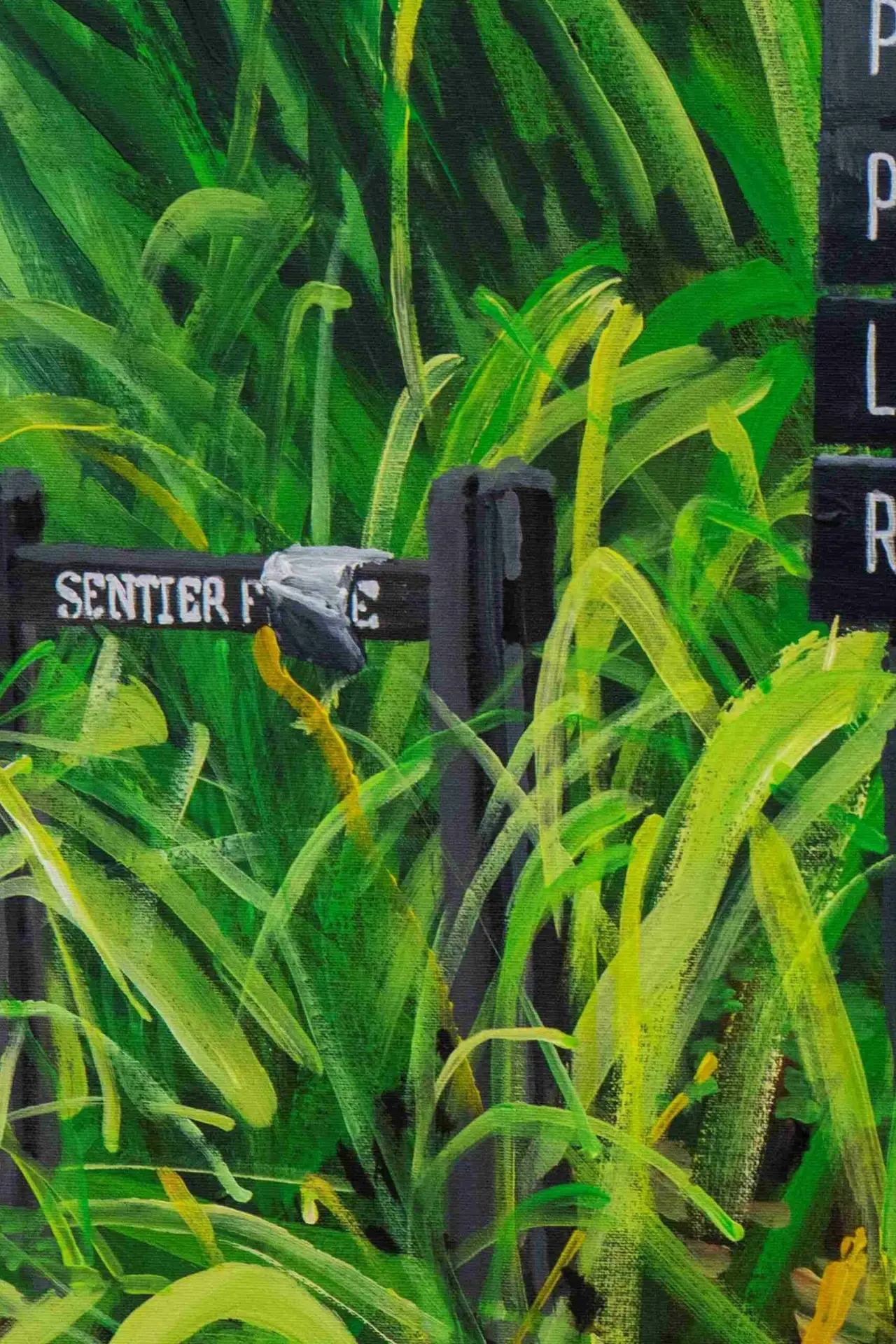 La toile. "Sentier Bayonne" – Image 2