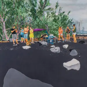 La toile. "Photo de groupe"