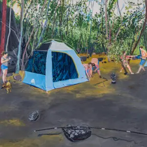 La toile. "Les habitants"