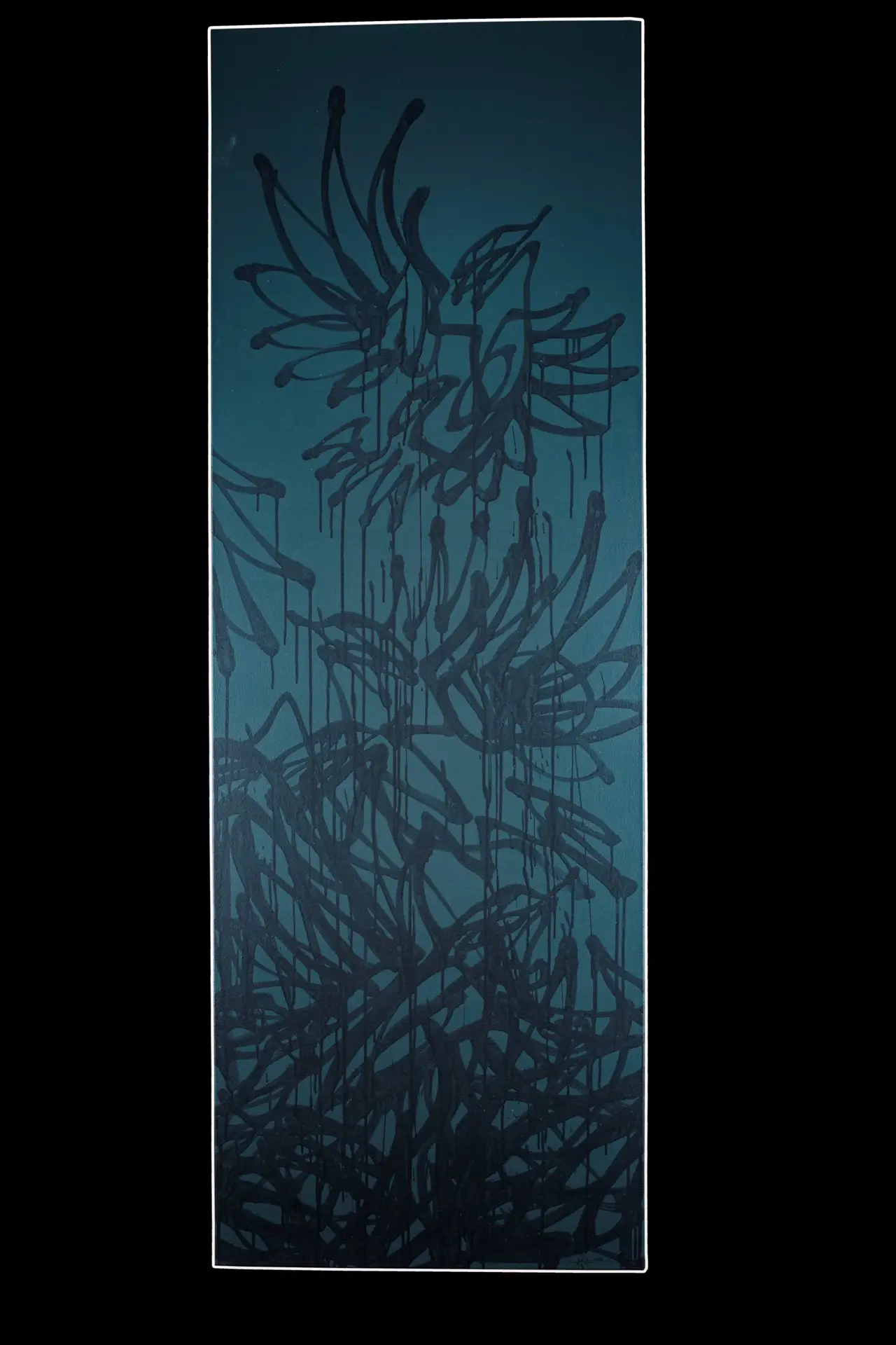 La toile. "Zoizos noirs #3"