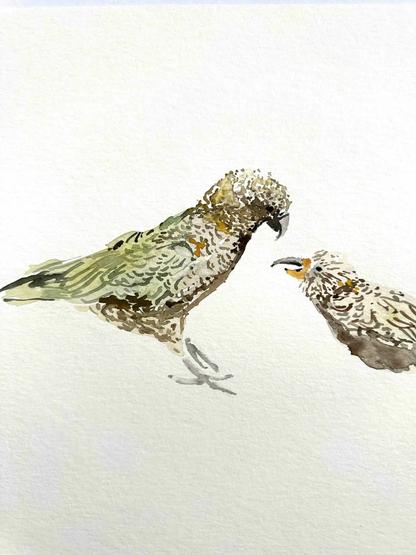 L'aquarelle. "Kéas" – Image 2
