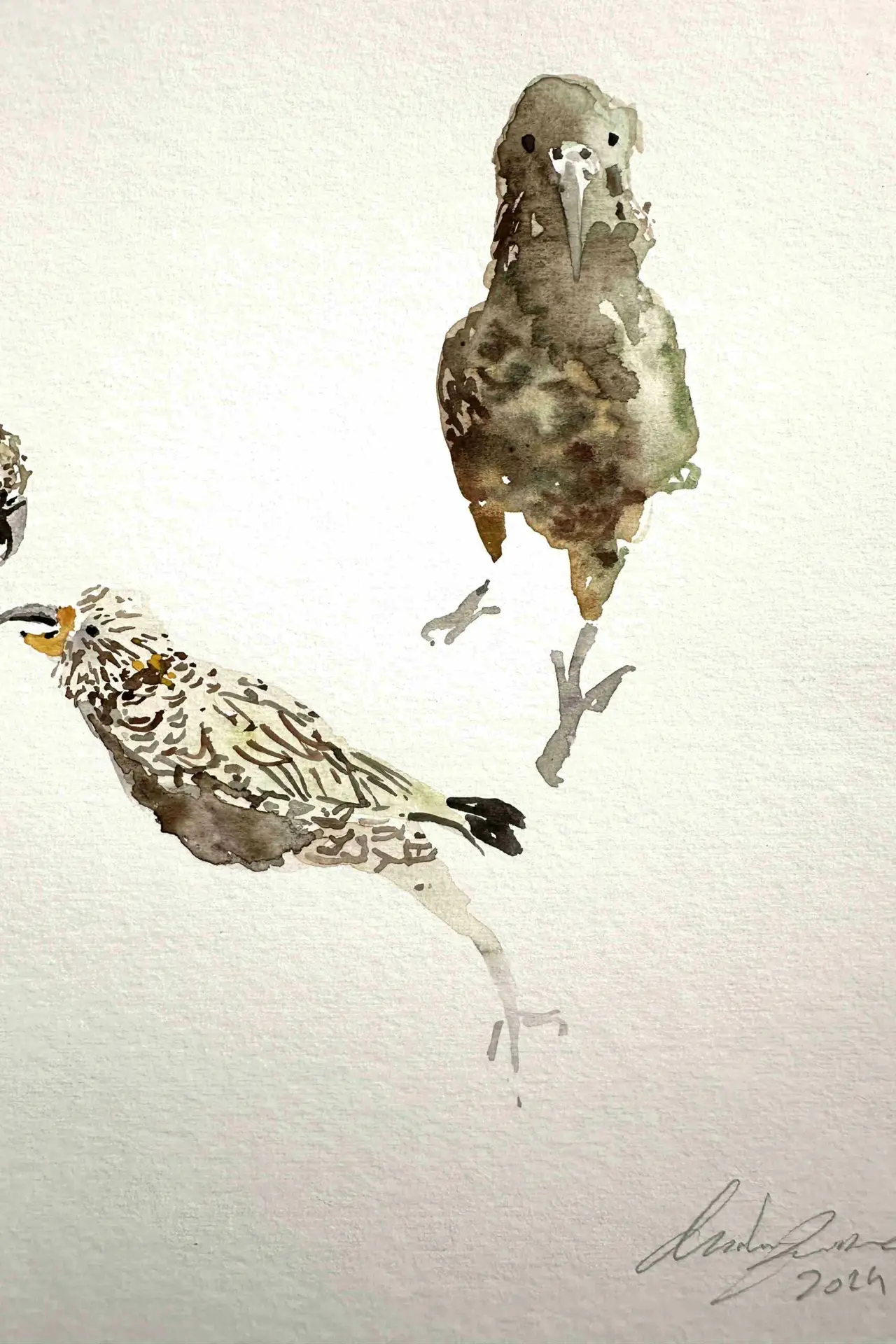 L'aquarelle. "Kéas" – Image 3