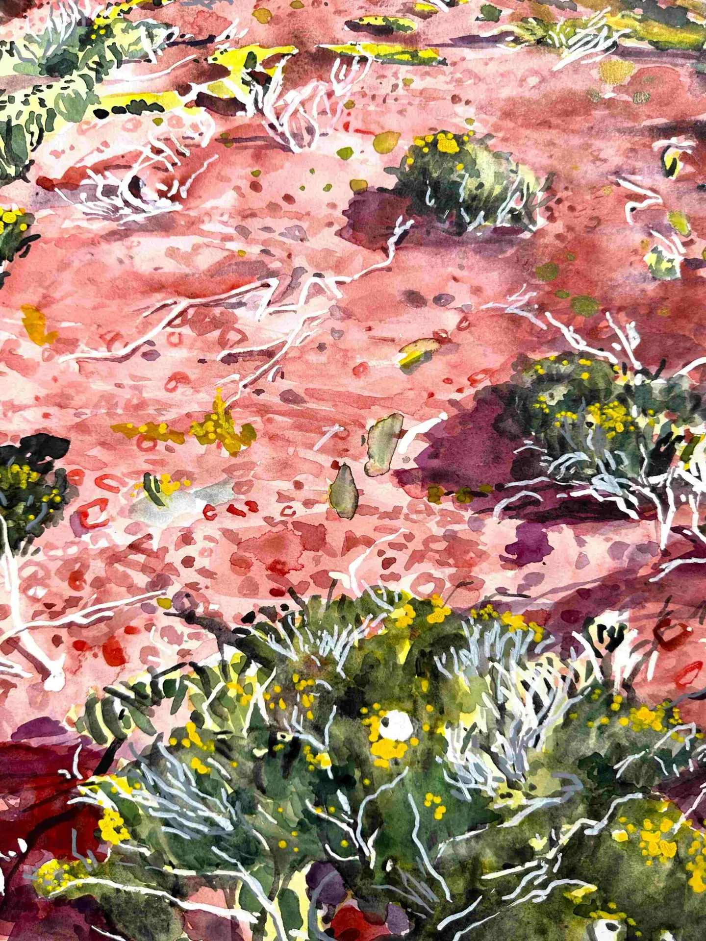 L'aquarelle. "Etude pour Charlie 1" – Image 3