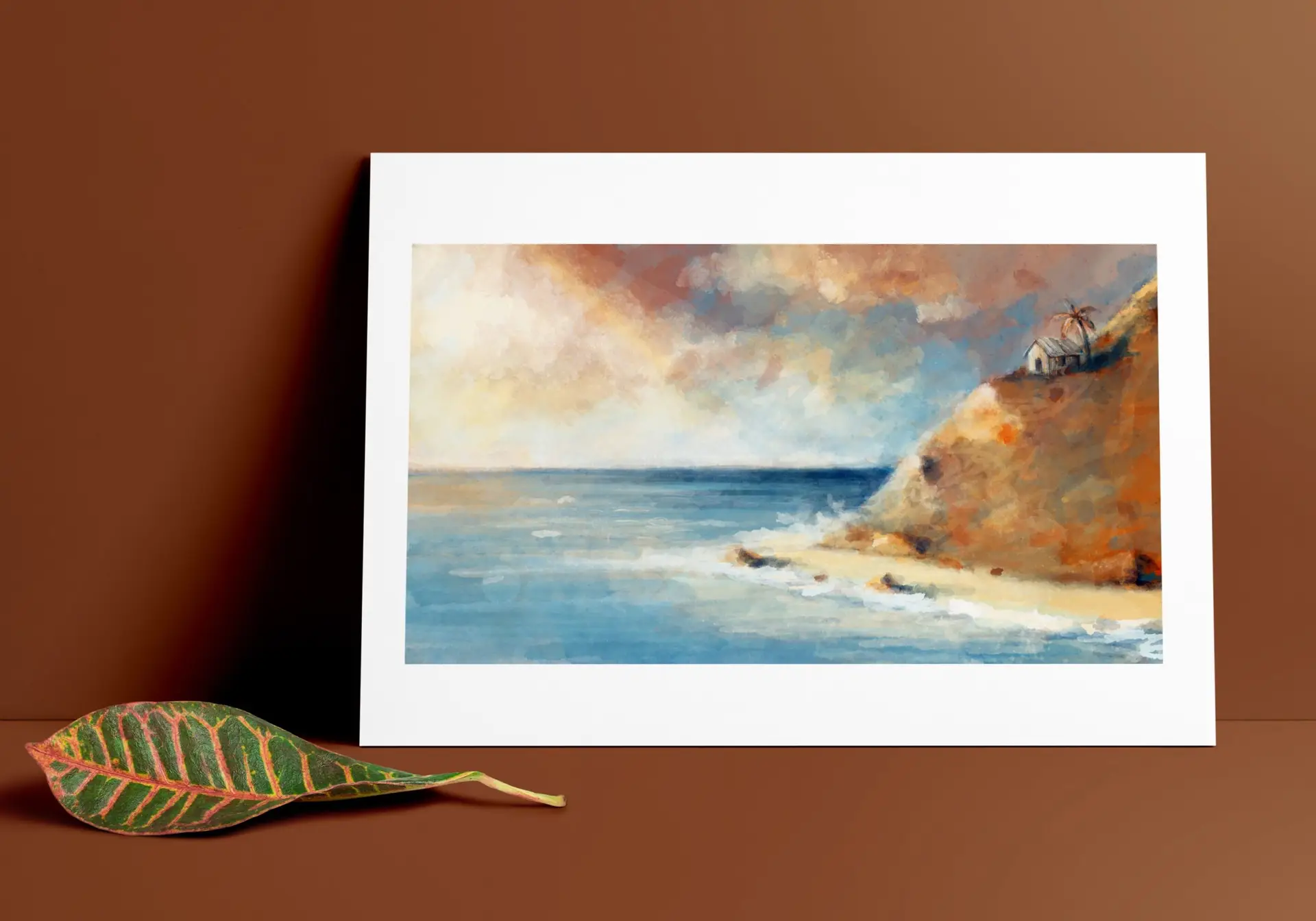 Le tableau. "Péizaz lontan" – Image 2