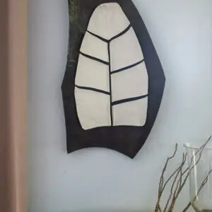 L'œuvre murale. "Fey fig sur fey tole"