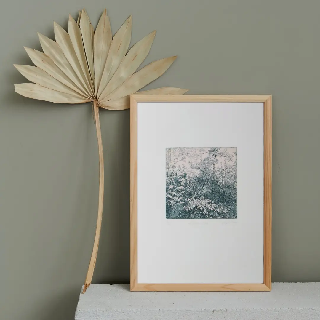 La gravure à l'eau forte. L'estampe "L'heure rose" – Image 6