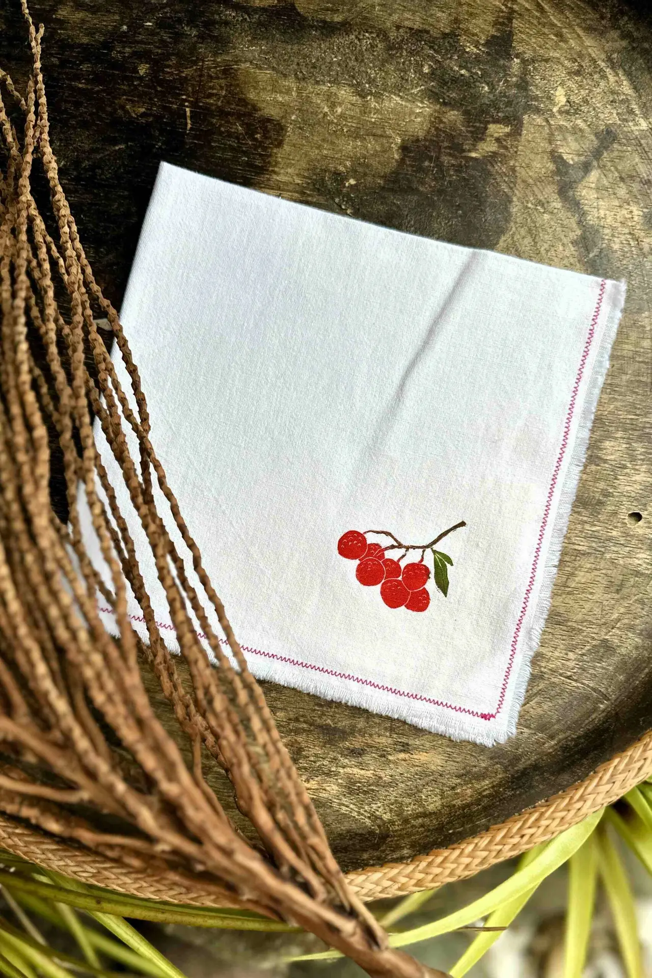 La linogravure. Les serviettes de table – Image 10