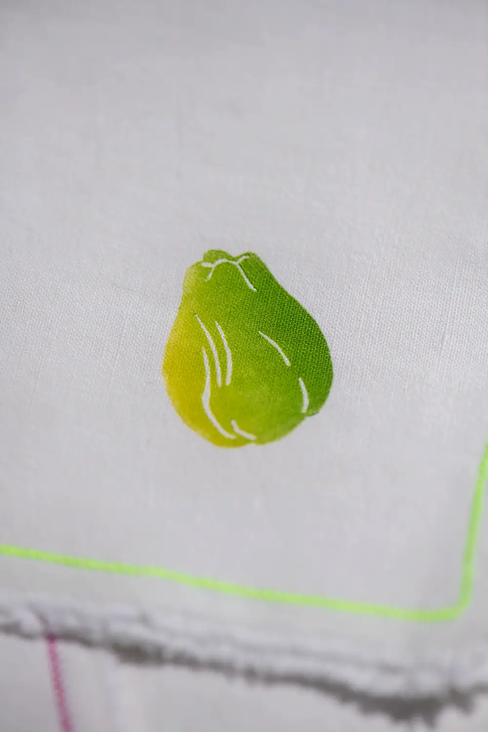 La linogravure. Les serviettes de table – Image 6
